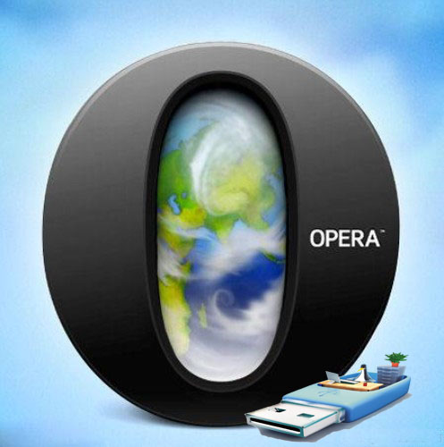 Opera 10.63 Black Portable Rus