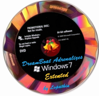 Microsoft Windows 7 DreamBoat Adren...