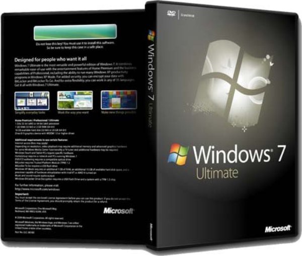 Windows 7 Ultimate 7600.16385 RTM (...