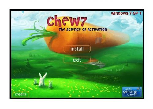 Активатор Windows 7- Chew7 build 0....