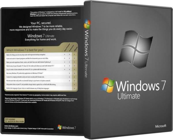 Microsoft Windows 7 Ultimate RTM Wi...