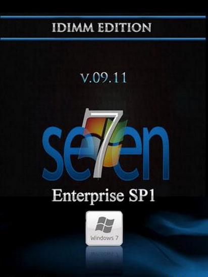 Windows 7 Enterprise SP1 IDimm Edit...