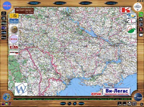 Электронная карта Украины V 7.2 [20...